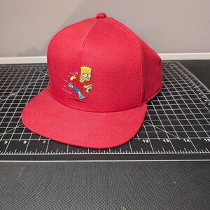 Simpsons x Vans Red El Barto SnapBack cap embroidered